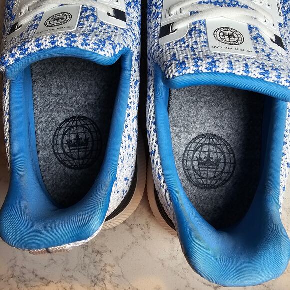 NEW Peter Millar Hyperlight Knit Sneakers Blue Lightweight Shoes Womens Golf 9 - Picture 8 of 8